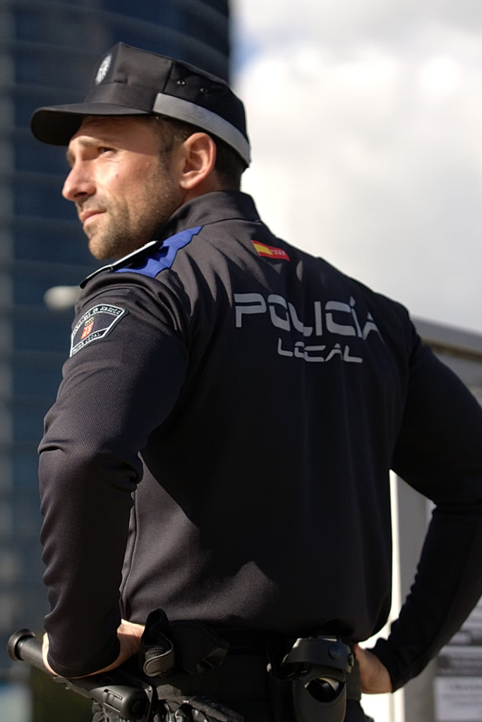 policia local uniforme